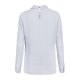 Greiff CHIFFON Damen Chiffon-Schlupfbluse Langarm Silbergrau