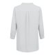 Greiff CHIFFON Damen Bluse 3/4-Arm V-Neck Regular Silbergrau