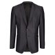 Wilvorst AFTER-SIX Herren Sakko Revers Modern-Fit Schwarz