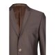 Wilvorst AFTER-SIX Herren Sakko Revers Modern-Fit Dunkelbraun