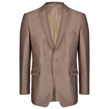 Wilvorst AFTER-SIX Herren Sakko Revers Modern-Fit Cappuccino