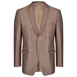 Wilvorst AFTER-SIX Herren Sakko Revers Modern-Fit Cappuccino