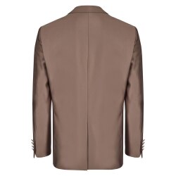 Wilvorst AFTER-SIX Herren Sakko Revers Modern-Fit Cappuccino