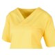 beb MEDIZIN/PFLEGE Unisex KASACK Kurzarm V-Neck TENCEL Gelb