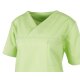 beb MEDIZIN/PFLEGE Unisex KASACK Kurzarm V-Neck TENCEL Apfelgrün