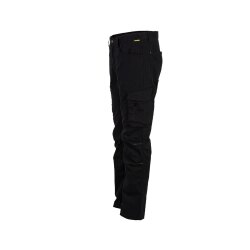 PLANAM Herren Bundhose STRETCHLINE Reflexstreifen Schwarz
