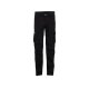 PLANAM Herren Bundhose STRETCHLINE Reflexstreifen Schwarz