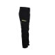PLANAM Herren Bundhose STRETCHLINE Reflexstreifen Schwarz