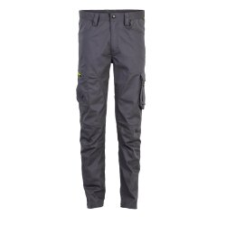 PLANAM Herren Bundhose STRETCHLINE Reflexstreifen Anthrazit