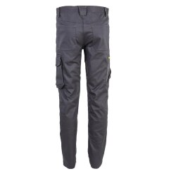 PLANAM Herren Bundhose STRETCHLINE Reflexstreifen Anthrazit