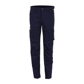 PLANAM Herren Bundhose STRETCHLINE Reflexstreifen Marine