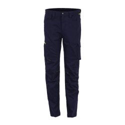 PLANAM Herren Bundhose STRETCHLINE Reflexstreifen Marine