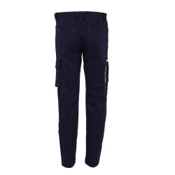 PLANAM Herren Bundhose STRETCHLINE Reflexstreifen Marine