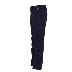 PLANAM Herren Bundhose STRETCHLINE Reflexstreifen Marine