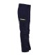PLANAM Herren Bundhose STRETCHLINE Reflexstreifen Marine