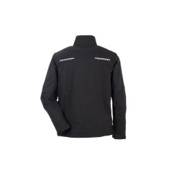 PLANAM Herren Bundjacke STRETCHLINE Reflexstreifen Schwarz