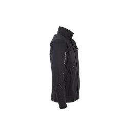 PLANAM Herren Bundjacke STRETCHLINE Reflexstreifen Schwarz