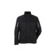 PLANAM Herren Bundjacke STRETCHLINE Reflexstreifen Schwarz