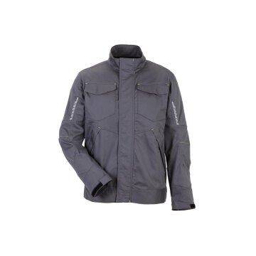 PLANAM Herren Bundjacke STRETCHLINE Reflexstreifen Anthrazit
