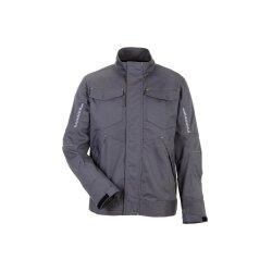 PLANAM Herren Bundjacke STRETCHLINE Reflexstreifen Anthrazit