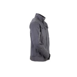 PLANAM Herren Bundjacke STRETCHLINE Reflexstreifen Anthrazit