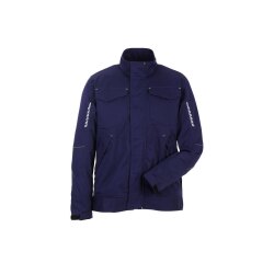 PLANAM Herren Bundjacke STRETCHLINE Reflexstreifen Marine