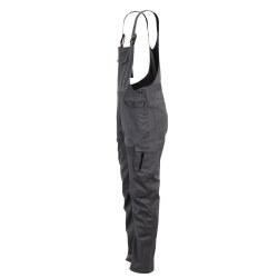 PLANAM Herren Latzhose STRETCHLINE Reflexstreifen Anthrazit
