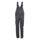 PLANAM Herren Latzhose STRETCHLINE Reflexstreifen Anthrazit