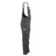 PLANAM Herren Latzhose STRETCHLINE Reflexstreifen Anthrazit