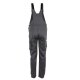 PLANAM Herren Latzhose STRETCHLINE Reflexstreifen Anthrazit