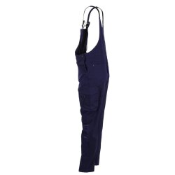 PLANAM Herren Latzhose STRETCHLINE Reflexstreifen Marine