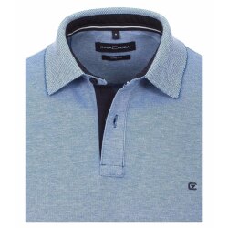 CASAMODA Herren Poloshirt Kurzarm Regular Stretch Piqué Hellblau