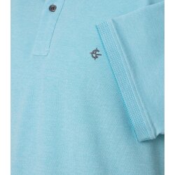 CASAMODA Herren Poloshirt Kurzarm Regular Stretch Piqué Türkis