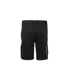 PLANAM Herren Shorts STRETCHLINE Reflexstreifen Schwarz