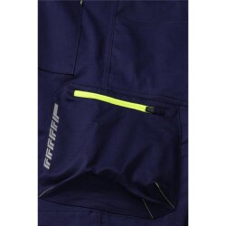 PLANAM Herren Shorts STRETCHLINE Reflexstreifen Marine