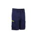 PLANAM Herren Shorts STRETCHLINE Reflexstreifen Marine