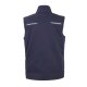 PLANAM Herren Weste STRETCHLINE Reflexstreifen Marine