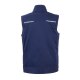 PLANAM Herren Weste STRETCHLINE Reflexstreifen Marine
