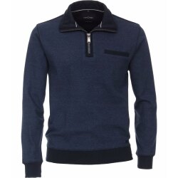 CASAMODA Herren Sweat-Troyer Zipper Regular Baumwolle...