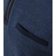 CASAMODA Herren Sweat-Troyer Zipper Regular Baumwolle Dunkelblau