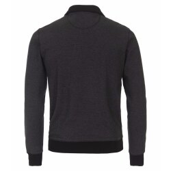 CASAMODA Herren Sweat-Troyer Zipper Regular Baumwolle...