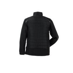PLANAM Herren Winterjacke STRETCHLINE Reflexbiesen Schwarz