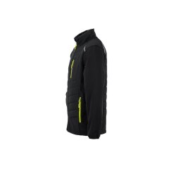 PLANAM Herren Winterjacke STRETCHLINE Reflexbiesen Schwarz