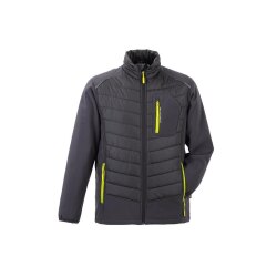 PLANAM Herren Winterjacke STRETCHLINE Reflexbiesen Anthrazit