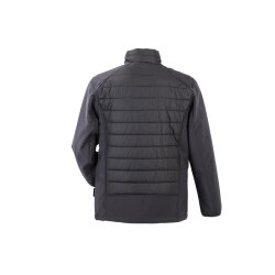 PLANAM Herren Winterjacke STRETCHLINE Reflexbiesen Anthrazit