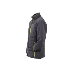 PLANAM Herren Winterjacke STRETCHLINE Reflexbiesen Anthrazit