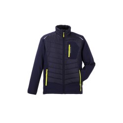 PLANAM Herren Winterjacke STRETCHLINE Reflexbiesen Marine