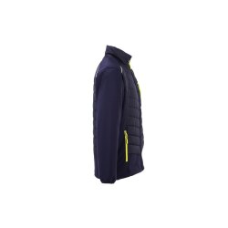 PLANAM Herren Winterjacke STRETCHLINE Reflexbiesen Marine