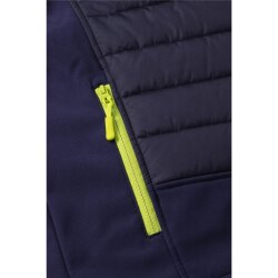 PLANAM Herren Winterjacke STRETCHLINE Reflexbiesen Marine