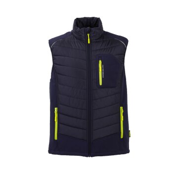 PLANAM Herren Winterweste STRETCHLINE Reflexbiesen Marine